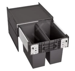 Blanco Select - Cubo De Basura Empotrado, Con Compartimento, Capacidad 32 L 526200
