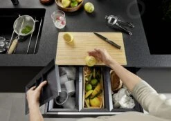 Blanco Flexon II - Cubo De Basura Extraíble Empotrado, Con Compartimientos Separados, Capacidad 45 L 526642 -Franke Shop 128c6a159bdfac2102b2f8ab