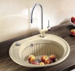 Blanco Accesorios - Cesta Multiusos Para Fregadero, Diámetro 365 Mm, Acero Inoxidable 220574 -Franke Shop 146cdc55e4e512ebe814f936