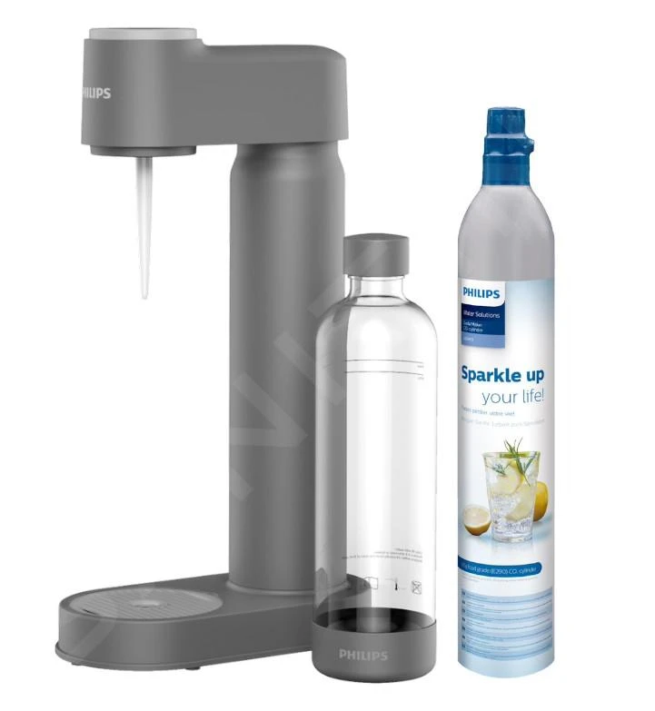 Philips GoZero - Máquina Para Hacer Agua Con Gas Lite Con Accesorios, Gris ADD4901GR/10 3 Philips GoZero - Máquina Para Hacer Agua Con Gas Lite Con Accesorios, Gris ADD4901GR/10