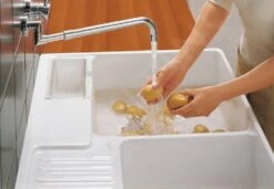 Villeroy & Boch Fregaderos - Fregadero De Cerámica 90x63cm, CeramicPlus, Stone White 632391RW -Franke Shop 1ce5e0525c8c42ba17dbc1bc