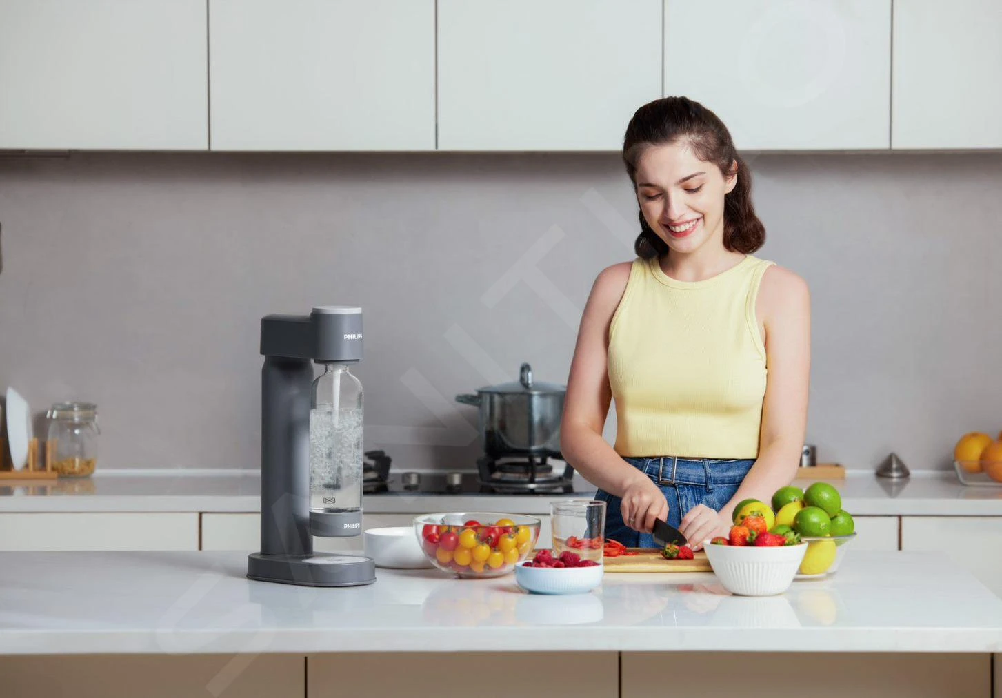 Philips GoZero - Máquina Para Hacer Agua Con Gas Lite Con Accesorios, Gris ADD4901GR/10 9 Philips GoZero - Máquina Para Hacer Agua Con Gas Lite Con Accesorios, Gris ADD4901GR/10 - Imagen 7