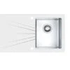 Alveus Karat - Fregadero 860x500 Mm, Con Control De Desagüe, Cristal Blanco/acero Inoxidable 1103658 -Franke Shop 304050d102885dc2467915c9