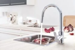 Grohe Eurostyle Cosmopolitan - Grifo De Fregadero Con Ducha Extraíble, Cromo 31482003 -Franke Shop 32c8219b23197a9048747a7c