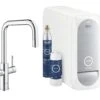 Grohe Blue Home - Grifo De Fregadero Connected, Con Enfriador De Agua Y Filtro, Cromo 31543000