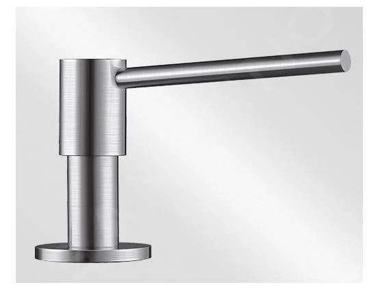 Blanco Accesorios - Dispensador De Detergente Piona, Acero Inoxidable 517537 5 Blanco Accesorios - Dispensador De Detergente Piona, Acero Inoxidable 517537 - Imagen 3