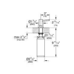 Grohe Cosmopolitan - Dispensador De Detergente, 500 Ml, Warm Sunset Cepillado 40535DL0 -Franke Shop 3f92718546d7cc83946cb98e 2