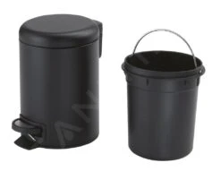 Sapho Accesorios De Baño Gedy - Cubo De Basura Potty 3 L, Soft Close, Negro Mate 320914 -Franke Shop 3ff196d6d2727bc22fec2939