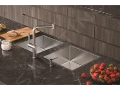 Alveus Accesorios - Dispensador De Detergente Callas, 320 Ml, Cromo 1129078 -Franke Shop 4213f1aa874122449ebcaaa2