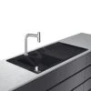 Hansgrohe Fregaderos - Conjunto Fregadero Y Grifo C51-F450-12, Negro Grafito/cromo 43228000 -Franke Shop 42b6ac5440f7ddc6783b9969