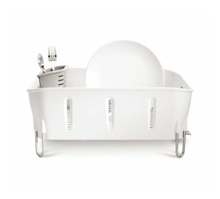 Simplehuman Accesorios De Cocina - Escurreplatos 370x326x172 Mm, Blanco KT1104 8 Simplehuman Accesorios De Cocina - Escurreplatos 370x326x172 Mm, Blanco KT1104 - Imagen 6