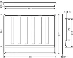 Hansgrohe Accesorios - Escurridor Portátil, Acero Inoxidable 40962800 5 Hansgrohe Accesorios - Escurridor Portátil, Acero Inoxidable 40962800 -Franke Shop 44ed7266dfc7538d4141f94d