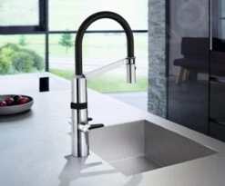 Hansa Fit - Grifo Electrónico De Fregadero Hybrid, Sin Contacto, Negro/cromo 65252213 -Franke Shop 47c00b1d4e9d9440606cd0a1