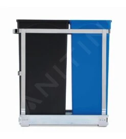 Simplehuman Cubos De Basura - Cubo De Basura Extraíble, Dividido 20/15 L CW1016 -Franke Shop 4ae2ca03830980c46c86c53e