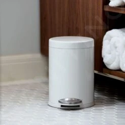 Simplehuman Cubos De Basura - Cubo De Basura 4,5 L, Blanco CW1853CB -Franke Shop 4b9b53a2a86079ac1cfb7301