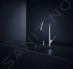 Axor Uno - Dispensador De Detergente, 500 Ml, Aspecto De Acero Inoxidable 42818800 -Franke Shop 500b61468b090442fadf7323 1