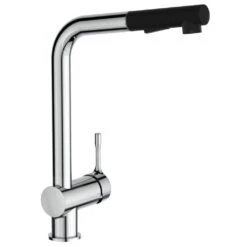 Ideal Standard Ceralook - Grifo De Cocina Con Ducha Extraíble, Cromo BC178AA