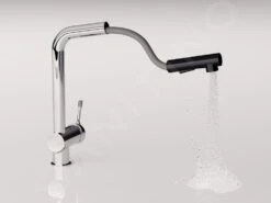 Ideal Standard Ceralook - Grifo De Cocina Con Ducha Extraíble, Cromo BC178AA -Franke Shop 5cff8b052a5d460e99d71c79