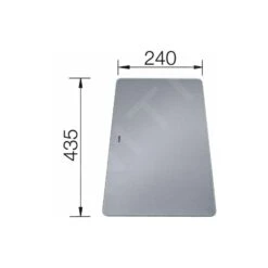 Blanco Accesorios - Tabla De Cortar 435x240 Mm, Vidrio Templado 227699 -Franke Shop 66208d6ce34b6aecb305906d