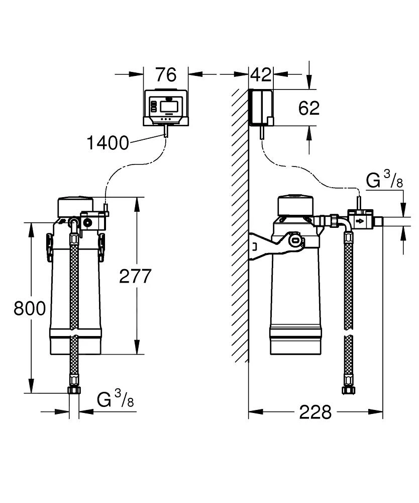 Grohe Blue Pure - Filtro Ultrasafe Con Cabezal Filtrante 40876000 4 Grohe Blue Pure - Filtro Ultrasafe Con Cabezal Filtrante 40876000 - Imagen 2