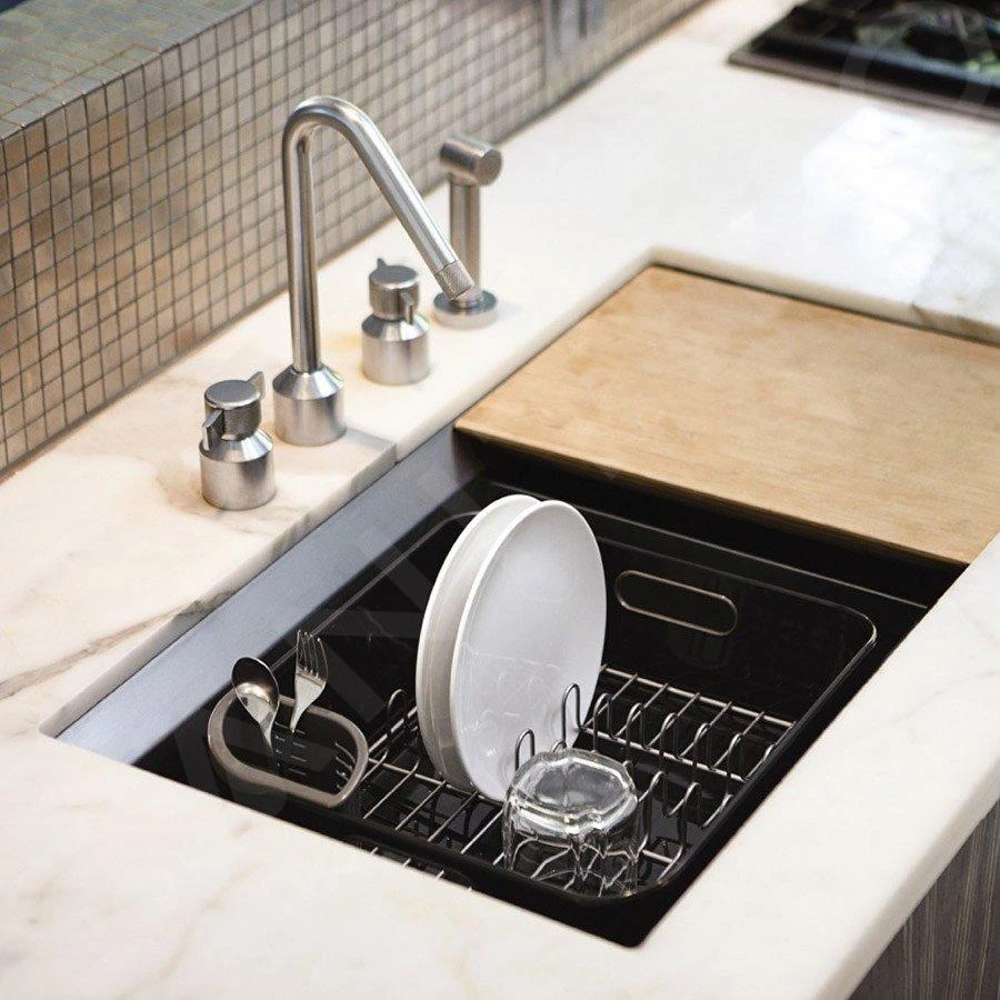 Simplehuman Accesorios De Cocina - Escurreplatos 370x326x172 Mm, Negro KT1105 10 Simplehuman Accesorios De Cocina - Escurreplatos 370x326x172 Mm, Negro KT1105 - Imagen 8