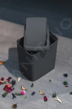 Aqualine Accesorios - Cubo De Basura Soft, 5 L, Antracita TRN-187-04 -Franke Shop 6b08b477f840f389a83f7787