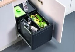 Blanco Botton Pro - Cubo De Basura Extraíble, Con Separación, Capacidad 26 L 517467 -Franke Shop 6bb05dd7298d30edf55d38e4