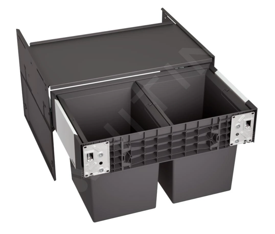 Blanco Select - Cubo De Basura Empotrado, Con Compartimento, Capacidad 34 L 526207 3 Blanco Select - Cubo De Basura Empotrado, Con Compartimento, Capacidad 34 L 526207