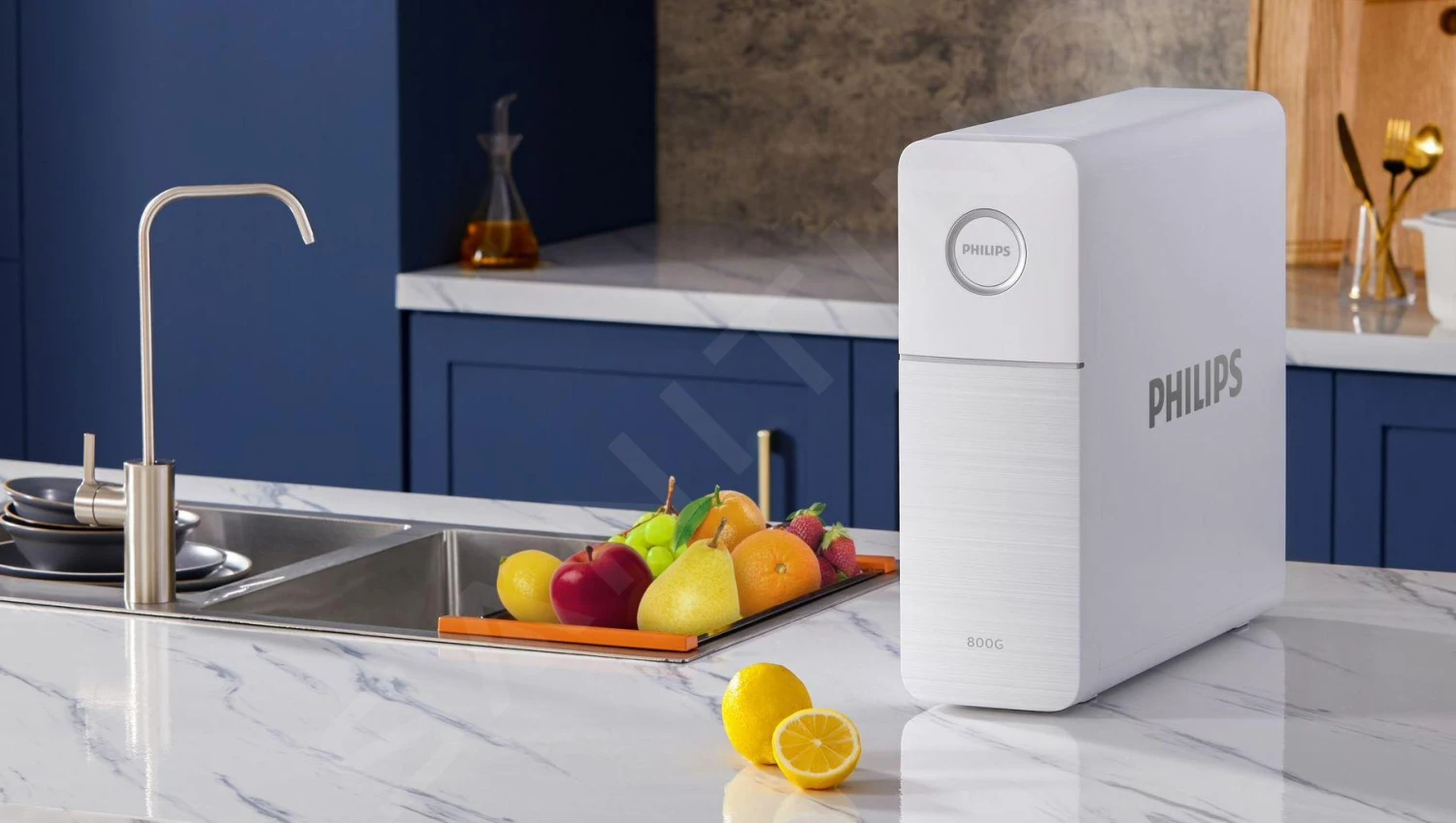 Philips Filtración - Sistema De ósmosis Bajo Fregadero, 2 Litros, ósmosis Inversa, Capacidad 2,1 L/min, Con Grifo Smart AUT7006/10 10 Philips Filtración - Sistema De ósmosis Bajo Fregadero, 2 Litros, ósmosis Inversa, Capacidad 2,1 L/min, Con Grifo Smart AUT7006/10 - Imagen 8