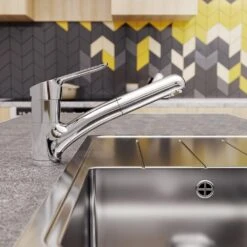 Ideal Standard CeraFlex - Grifo De Cocina Con Ducha Extraíble, BlueStart, Cromo BC143AA -Franke Shop 856621143bccfc6aaec8427f