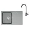 Franke Conjuntos De Cocina - Set T97, Tectonitový Dřez OID 611-78 Y Grifo FP 9000.084, Gris 143.0675.620