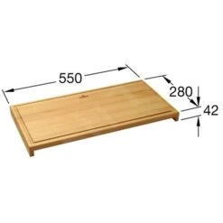 Villeroy & Boch Accesorios - Conjunto De Tabla De Cortar Y Cesta, Haya/acero Inoxidable 8K140000 -Franke Shop 8ab5de680d0f3b232e5bae48