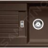 Blanco Zia 45 - Fregadero De Silgranite, 780x500 Mm, Café 515070