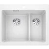 Blanco Pleon 6 Split - Fregadero Silgranite, 615x510 Mm, InFino, Blanco 521693 -Franke Shop 91af50cfba89bb0ec5e8dc6a