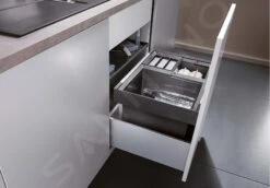 Blanco Flexon II - Cubo De Basura Extraíble, Con Separación, Capacidad 46 L 521473 -Franke Shop 91fe934210d1ca9b98fba614