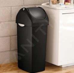 Simplehuman Cubos De Basura - Cubo De Basura 60 L, Negro CW1333 -Franke Shop 969392269ba4532151e2ba25