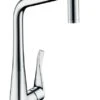 Hansgrohe M71 - Grifo De Fregadero Metris Con Ducha Extraíble, EcoSmart, Cromo 14780000 -Franke Shop 98b31782dd2e911bad0800b6