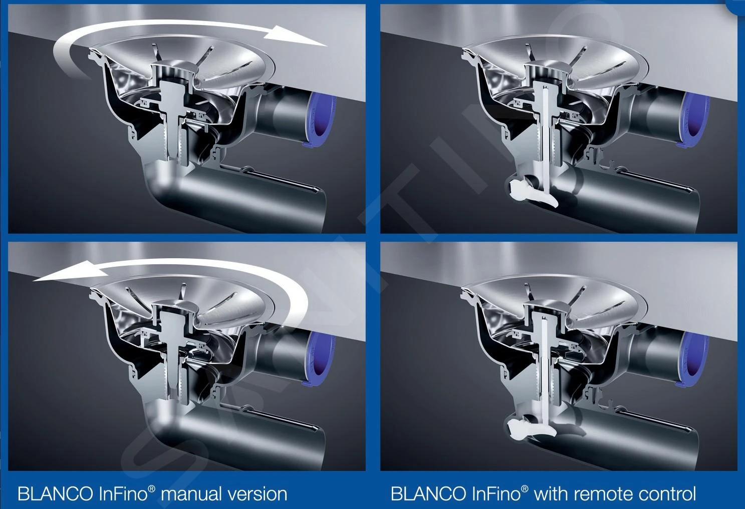 Blanco Etagon 6 - Fregadero De Silgranite, 600x510 Mm, Con Control De Desagüe Y Accesorios, InFino, Blanco Suave 527077 5 Blanco Etagon 6 - Fregadero De Silgranite, 600x510 Mm, Con Control De Desagüe Y Accesorios, InFino, Blanco Suave 527077 - Imagen 3