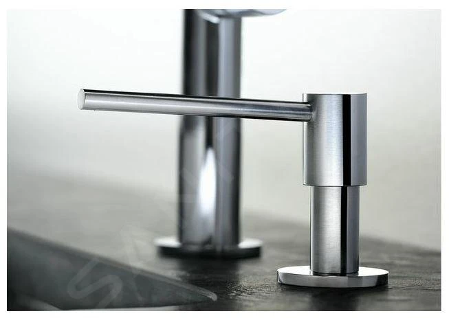 Blanco Accesorios - Dispensador De Detergente Piona, Acero Inoxidable 517537 7 Blanco Accesorios - Dispensador De Detergente Piona, Acero Inoxidable 517537 - Imagen 5