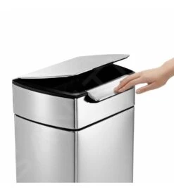 Simplehuman Cubos De Basura - Cubo De Basura 40 L, Touch-bar, Acero Inoxidable Cepillado CW2014 -Franke Shop a6858290d1c6da868fde08bc 1