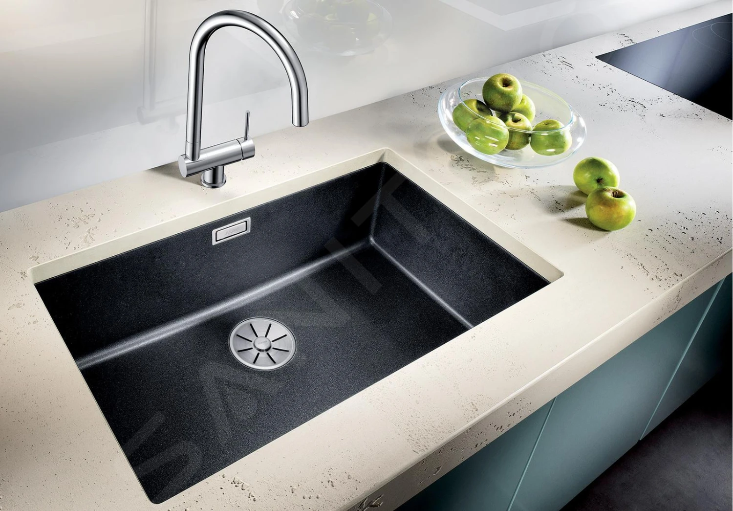 Blanco Subline 700 - Fregadero De Silgranite, 730x460 Mm, Antracita 523442 5 Blanco Subline 700 - Fregadero De Silgranite, 730x460 Mm, Antracita 523442 - Imagen 3