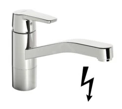 Hansa Polo - Grifo Monomando De Fregadero, Para Calentadores De Agua Sin Presión, Cromo 51591193