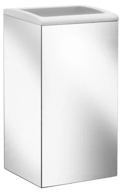 Keuco Collection Moll - Papelera Abierta, Mural, Blanco/cromo 12788010000