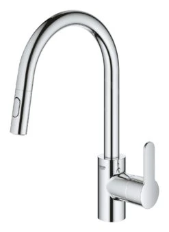 Grohe Eurostyle Cosmopolitan - Grifo De Fregadero Con Ducha Extraíble, Cromo 31482003 -Franke Shop b7423fd00fd454938c46f2ea