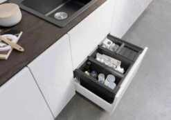 Blanco Flexon II - Papelera Incorporada, Dividida, Volumen 42 L 526644 -Franke Shop b844ae4ffba8b7cd889e9a14