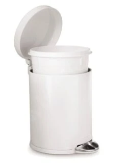 Simplehuman Cubos De Basura - Cubo De Basura 4,5 L, Blanco CW1853CB -Franke Shop b847bac11d3a58a528ab2cc9