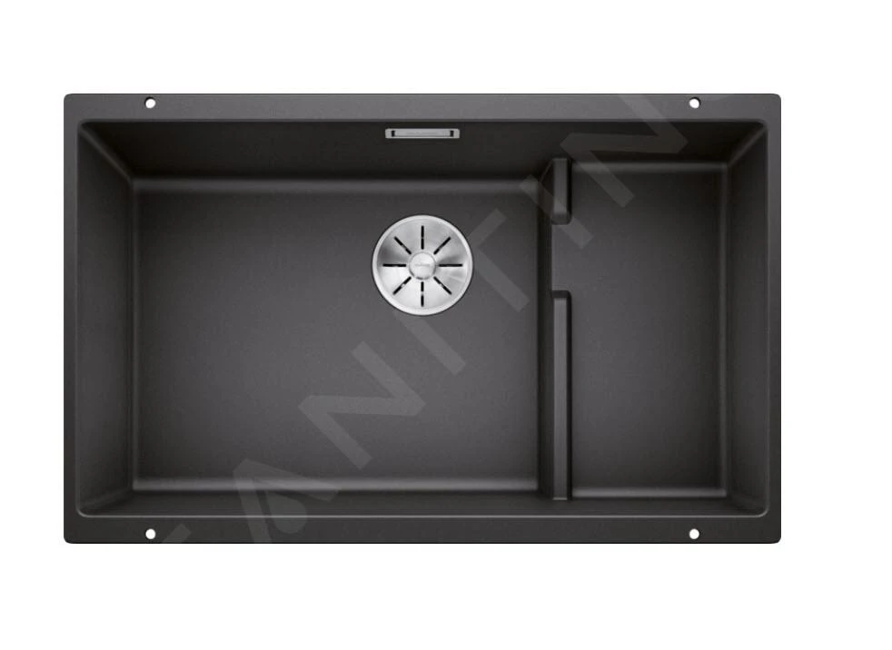 Blanco Subline 700 - Fregadero De Silgranite, 730x460 Mm, Antracita 523538 3 Blanco Subline 700 - Fregadero De Silgranite, 730x460 Mm, Antracita 523538