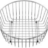 Blanco Accesorios - Cesta Multiusos Para Fregadero, Diámetro 365 Mm, Acero Inoxidable 220574