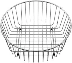 Blanco Accesorios - Cesta Multiusos Para Fregadero, Diámetro 365 Mm, Acero Inoxidable 220574