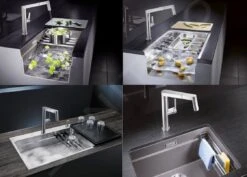 Blanco Etagon 6 - Fregadero De Silgranite, 600x510 Mm, Con Correderas, Roca Gris 524540 -Franke Shop bccf5d752b3def82cfc55c5e